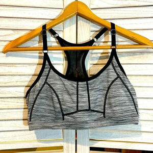 Lole Black and Gray Sports Bra